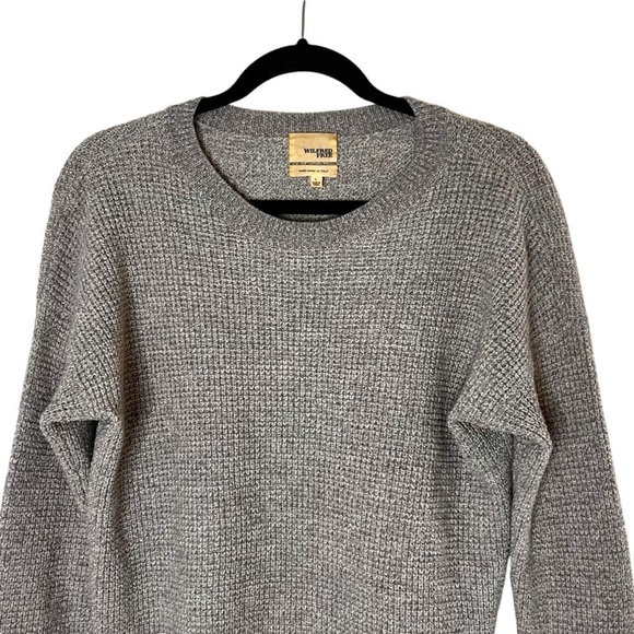 Aritzia Wilfred Free Isabeli Sweater- Merino Wool Waffle Knit Sweater-Size Large - Picture 6 of 12